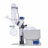 0.5L~2L Rotary Evaporator with water bath, 180rpm, double LCD display, Slide lift + Manual lift