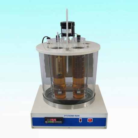 Density determination apparatus for crude petroleum and liquid petroleum products (hydrometer method)