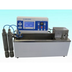 Vapor pressure tester for petroleum products (Reid method)