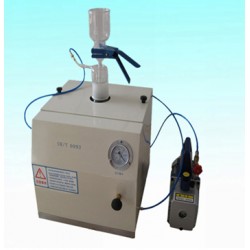 Solid particulate pollutant tester for fuel jet